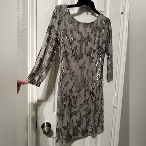 Sequin Silver dress